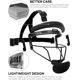 thumbnail image 3 of Mascarilla facial de softball Dinictis Lightweight Wide Field Vision, 3 of 7