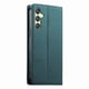 thumbnail image 3 of Funda Tipo Cartera de Cuero Sintético para Samsung Galaxy A25 Bloqueo RFID, con Ranuras para Tarjetas y Bolsillo para Efectivo, Cierre Magnético Fuerte Verde, 3 of 6