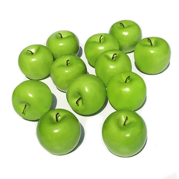 Manzanas verdes artificiales COTOSEY, caja de 12
