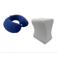 Maxcare - Pack Separador De Rodillas + Almohada Cervical
