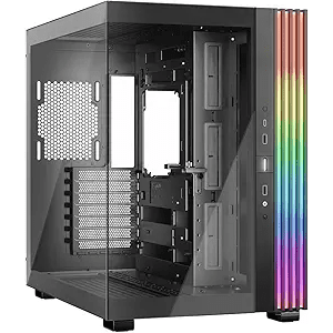 Be Quiet! - Gabinete Gamer Light Base 600 Dx Black, Argb 77 Led, Atx, Color Negro
