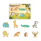 thumbnail image 1 of Bloques de construcción magnéticos PicassoTiles Safari Animals x8 Kids 3+, 1 of 7