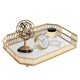 thumbnail image 1 of Bandeja WELAISA 35x25x5 cm Oro – Organizador de Perfume, Maquillaje y Joyas, 1 of 7