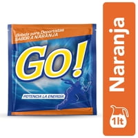 Jugo En Polvo Go Para Deportistas Sabor Naranja Sobre 60 G Zuko