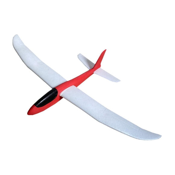 Juguete de avión, planeador lanzador, juguete volador para niños, regalo de Navidad, avión lanzado a mano, modelo de avión volador para niños, niñas, rojo