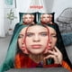 thumbnail image 1 of Billie Eilish Digital Printed Duvet Cover Bedding Set Pillowcase3-Piece Bedding Set (1 Duvet Cover + 2 Pillow Shams), 1 of 2