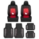 thumbnail image 1 of Juego de fundas para asientos de coche y alfombrillas de goma Carbella Hello Kitty, 1 of 9