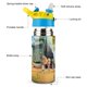 thumbnail image 3 of Camión de basura Botella de Agua con Tapa Pop Top de Un Toque, Acero Inoxidable, a Prueba de Fugas, para Deportes, Botella Infantil azul 12 oz, 3 of 6
