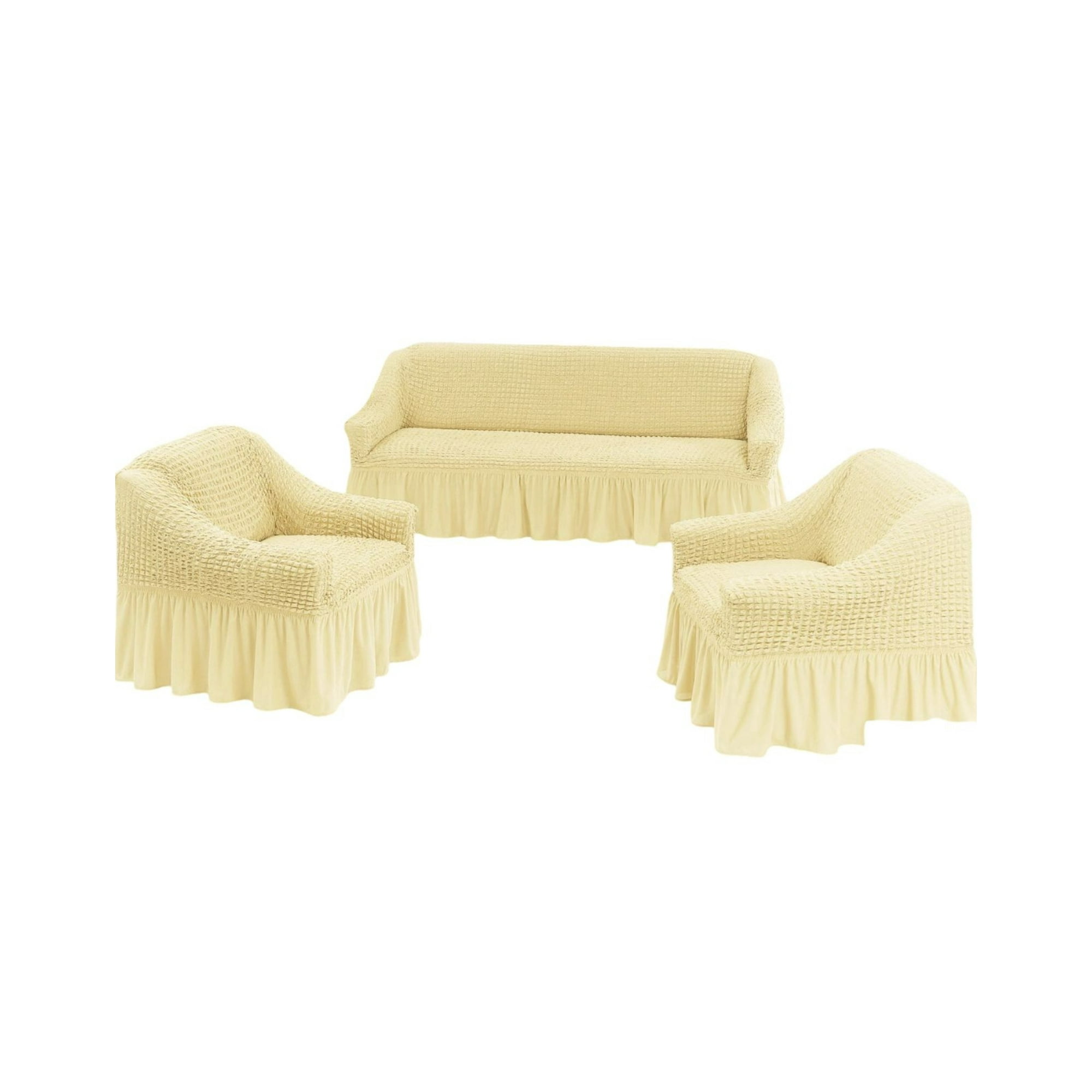 Genérico - Set De Fundas Turkas Cuadrille 3+1+1 D5.6