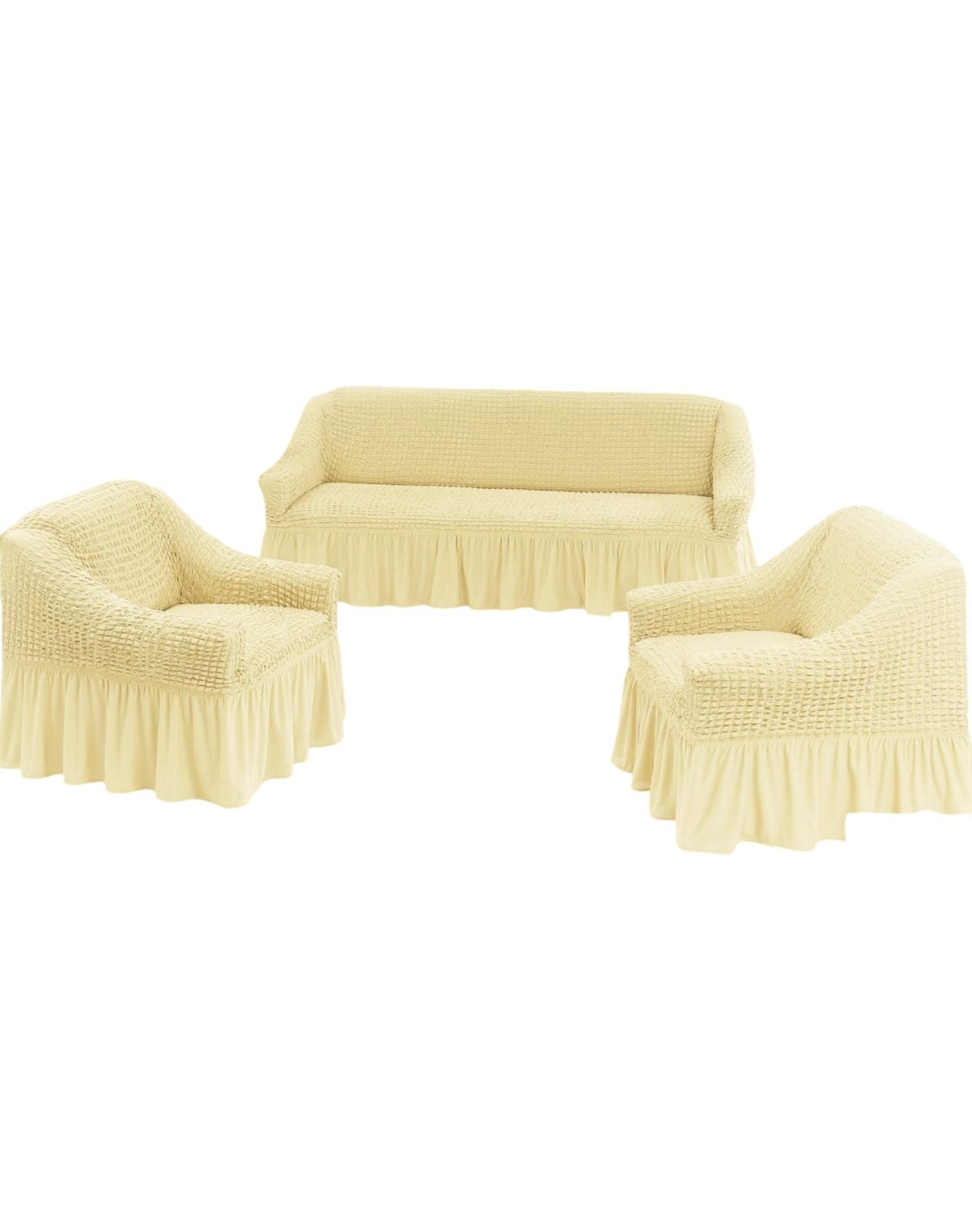 Genérico - Set De Fundas Turkas Cuadrille 3+1+1 D5.6