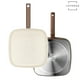 thumbnail image 1 of Sarten Bifera Grill Granito Antiadherente 28cm Chocolate Crema, 1 of 8