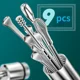 thumbnail image 1 of 6/8PCS Stainless Steel Earpick Ear Cleaner Spoon Ear Care Cleaning Tool Earwax Removal Kit Ear Pick Wax Remover Clean Health, 1 of 3