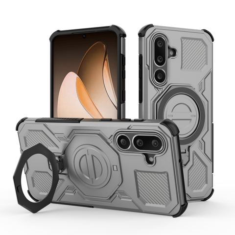 Funda Foxdock Para Samsung Galaxy M56 , Magnética, Ligera, Soporte 360°, Antigolpes