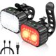 thumbnail image 1 of Luces para bicicleta Cuvccn 400 lúmenes IPX6 USB, 1 of 3