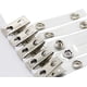 thumbnail image 3 of Clips de metal Destiny con correa para identificación, adaptador transparente (100 unidades), 3 of 3