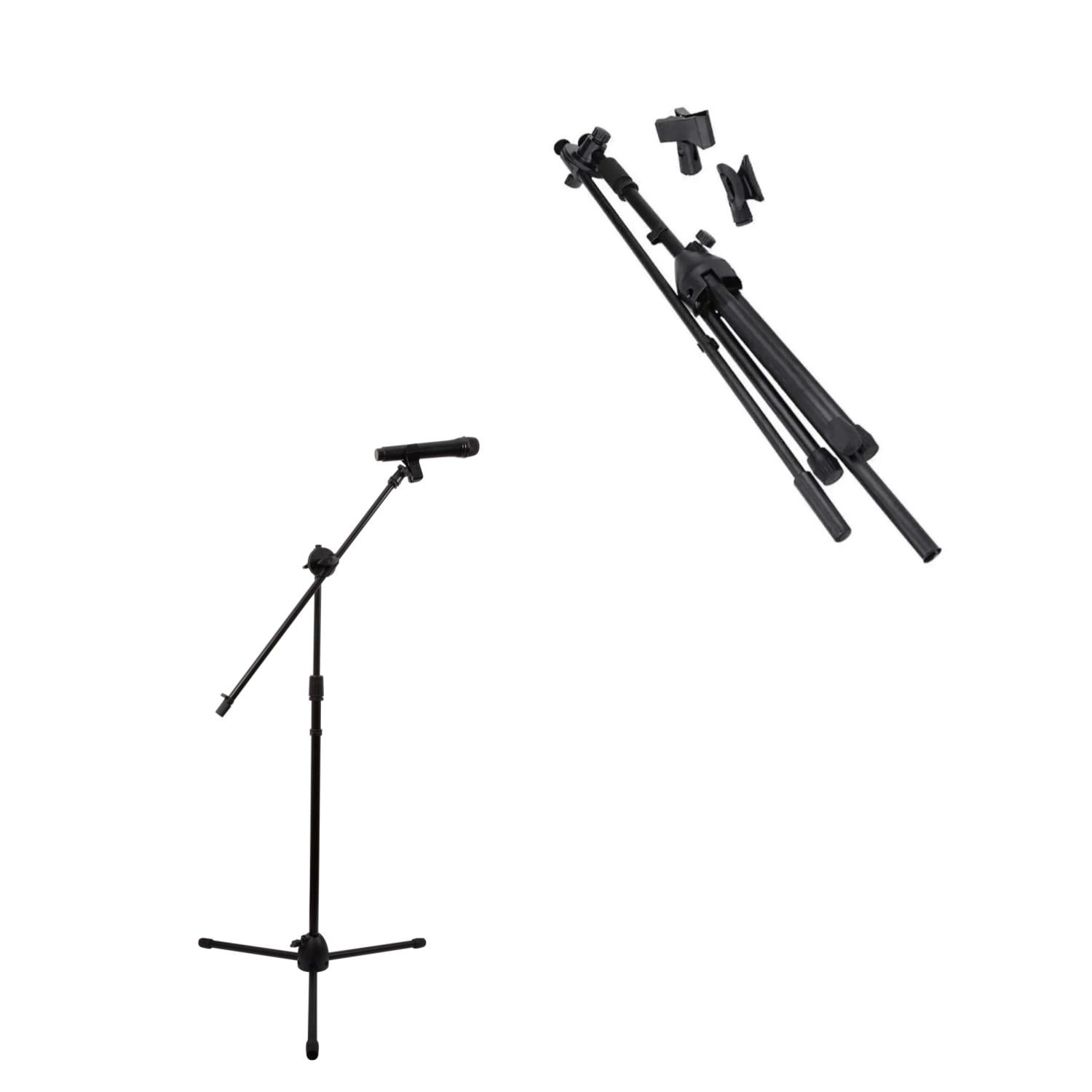 Philco - Atril Pedestal Para Microfono Con Boom Metalico