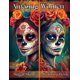 thumbnail image 1 of Libro para colorear de increíbles mujeres con calaveras de azúcar y Día de Muertos, 1 of 1