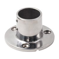 Ioensy - Pasamanos Para Barcos, Base Redonda De Acero Inoxidable 316 Para Accesorios De Tubería De 32Mm, 90 Grados