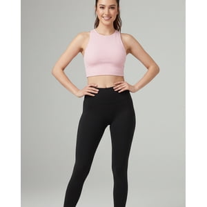 Flix Spa - Peto Sostén Deportivo Mujer Elasticado Acanalado