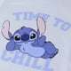 thumbnail image 3 of Pijama Manga Larga Niña Time To Chill Stitch Celeste Disney, 3 of 4