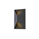 thumbnail image 1 of Aplique de Pared Living District Raine LED Negro 28x11x18 cm 120V, 1 of 7