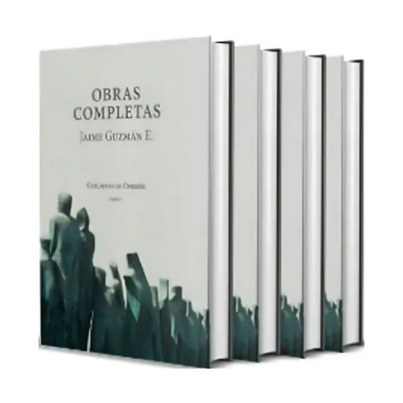 LIBRO OBRAS COMPLETAS DE JAIME GUZMÁN, 5 TOMOS - JAIME GUZM