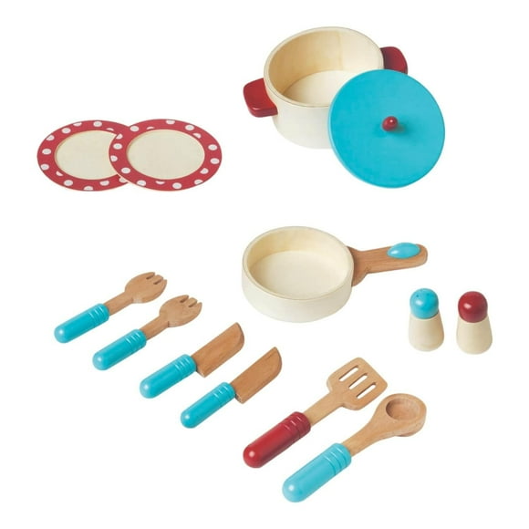 Accesorios Cocina Juguete De Madera 13 Piezas Gamepower multicolor Tamaño Único