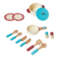 Accesorios Cocina Juguete De Madera 13 Piezas Gamepower Multicolor Tamaño Único
