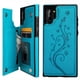 thumbnail image 1 of Butterfly Pattern PU Leather Case Wallet: Shockproof Flip Cover with Card Holder for Samsung S8/S10/Note10/S21 Series, 1 of 3