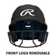 thumbnail image 2 of Casco de bateo de sóftbol Rawlings RX2 Series Junior negro, 2 of 7