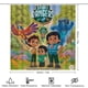 thumbnail image 2 of Spirit Rangers-theme 4-Piece Shower Curtain Set with Rugs, Waterproof Bathroom Decor Set Includes Bath Mat, U-Shaped Rug, Toilet Lid Cover and Curtain with Hooks, 2 of 6