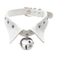 thumbnail image 2 of Gargantilla Estilo Rock, Collar De Moda De Cuero PU Para Niñas, Cosplayer, Blanco, 2 of 4