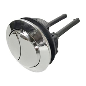 Magideal - Botón De Doble Descarga Para Tanque De Inodoro, Kit De Reemplazo De Válvula De Descarga De Inodoro, Accesorios, Botón Pulsador Lateral De Inodoro Domé 58 Mm