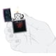 thumbnail image 4 of Mechero de bolsillo Zippo Dark Heart Design Iridiscente Original, 4 of 5