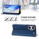 thumbnail image 3 of Funda Billetera con Soporte para Xiaomi Redmi Note 13 Pro Plus 5G Bloqueo RFID Plegable Azul, 3 of 6