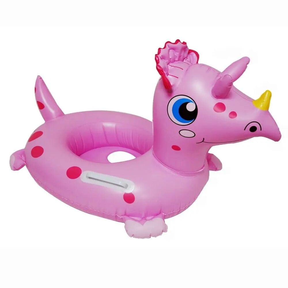 Defensor Forever - Flotador Inflable Para Piscina Para Niños Diseño Dinosaurios Rosado