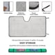 thumbnail image 2 of Divertido Googoo Y Gaagaa Bebé Parasol Para Parabrisas Delantero Protector Plegable Visera Solar Para Auto Bloquea Rayos Uv Mantiene Tu Vehículo Fresco140cm*76cm, 2 of 6