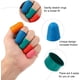 thumbnail image 3 of 30 piezas de goma para puntas de dedos, protector de silicona para pistola de pegamento caliente, reutilizable, para oficina, para coser, contar dinero, cotejar, escribir, clasificar, tareas de pegame, 3 of 7