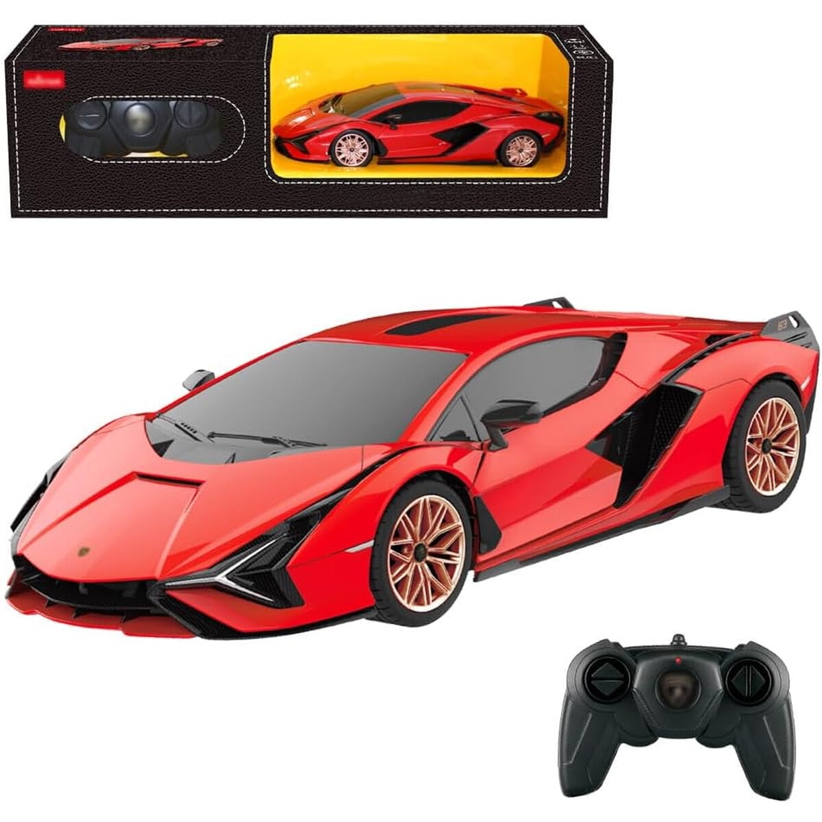 Auto Control Remoto Lamborghini Sian Fkp 37 124 Rojo