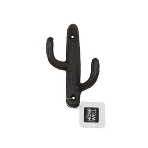 Homewell - Perchero Cactus Hierro Negro