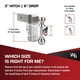 thumbnail image 5 of Enganche de remolque Weigh Safe con caída ajustable de 10" para receptor de 3", 5 of 7
