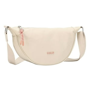 Calu Bags - Cartera Bandolera Leonor Beige Rosado Calu