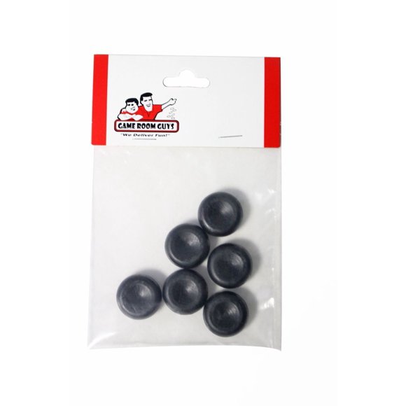 Discos negros para hockey de burbujas Game Room Guys – juego de 6 unidades
