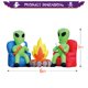thumbnail image 4 of Inflable DomKom de 1,8 m con extraterrestres y luces LED – Halloween, 4 of 6