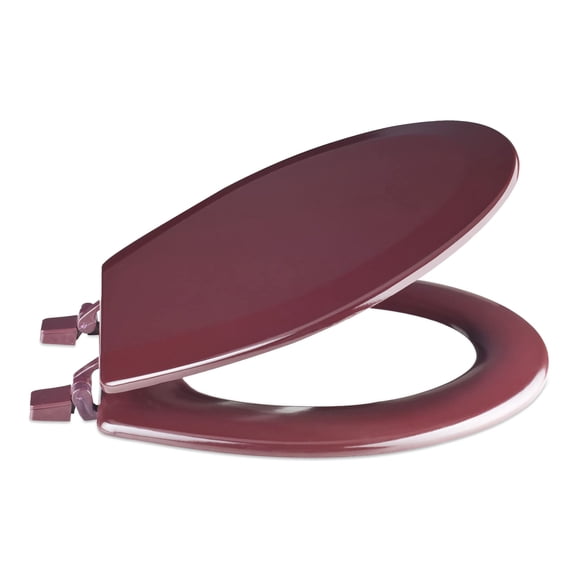 Asiento de inodoro Achim Home Decor Fantasia Wood Burgundy 43 cm