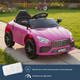 thumbnail image 3 of Auto Eléctrico Meche Premium Niños Niñas Infantil Rosado, 3 of 10