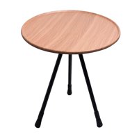 Magideal - Mesa Plegable Portátil Para Viaje, Camping, Exterior, Interior, Pícnic, Barbacoa, Senderismo, Mesa Para Patio, Jardín, Patio Trasero, Playa , Madera