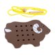 thumbnail image 1 of Lacing Threading Toys Lacing Playing Games Aprendizaje Temprano Para Airplane Brown, 1 of 5