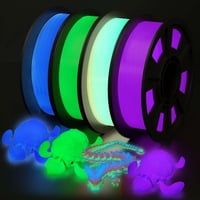 Paquete De Filamentos Para Impresora 3D Yousu Glow In The Dark Pla De 1,75 Mm