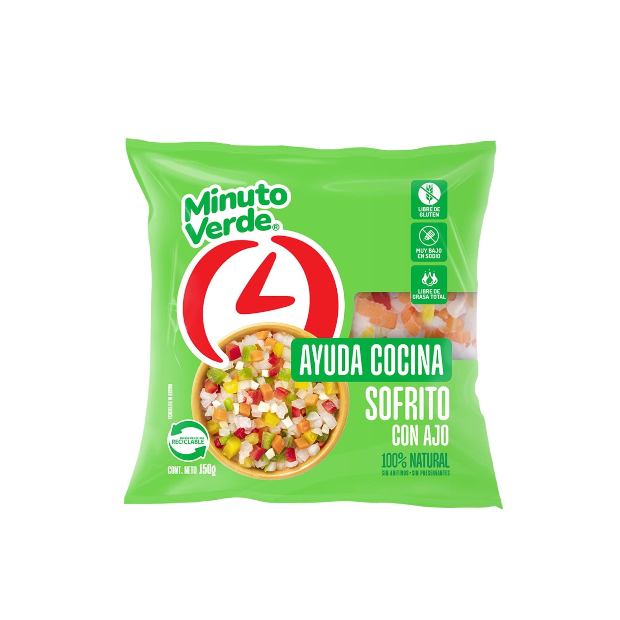 Sofrito Con Ajo 150 g Minuto Verde